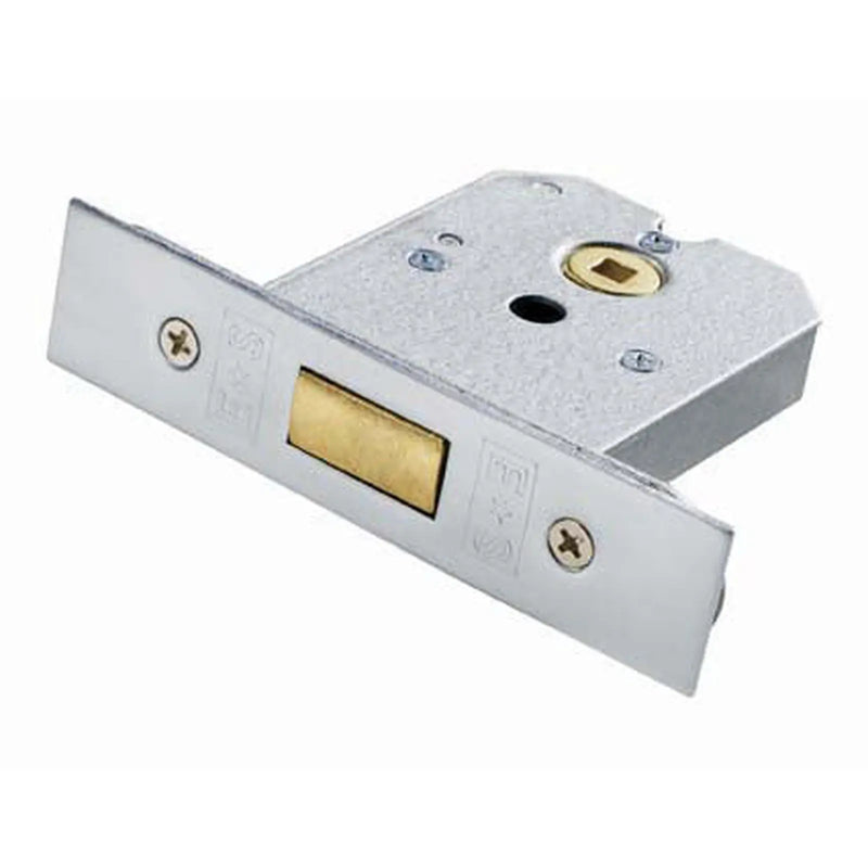 Flat Dead 64Mm - Satin Chrome