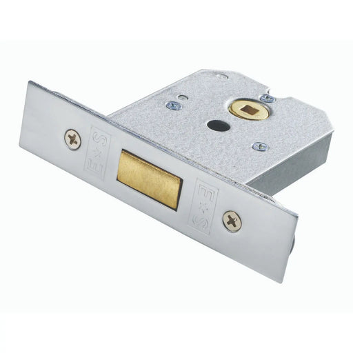 Flat Dead 76Mm - Satin Chrome