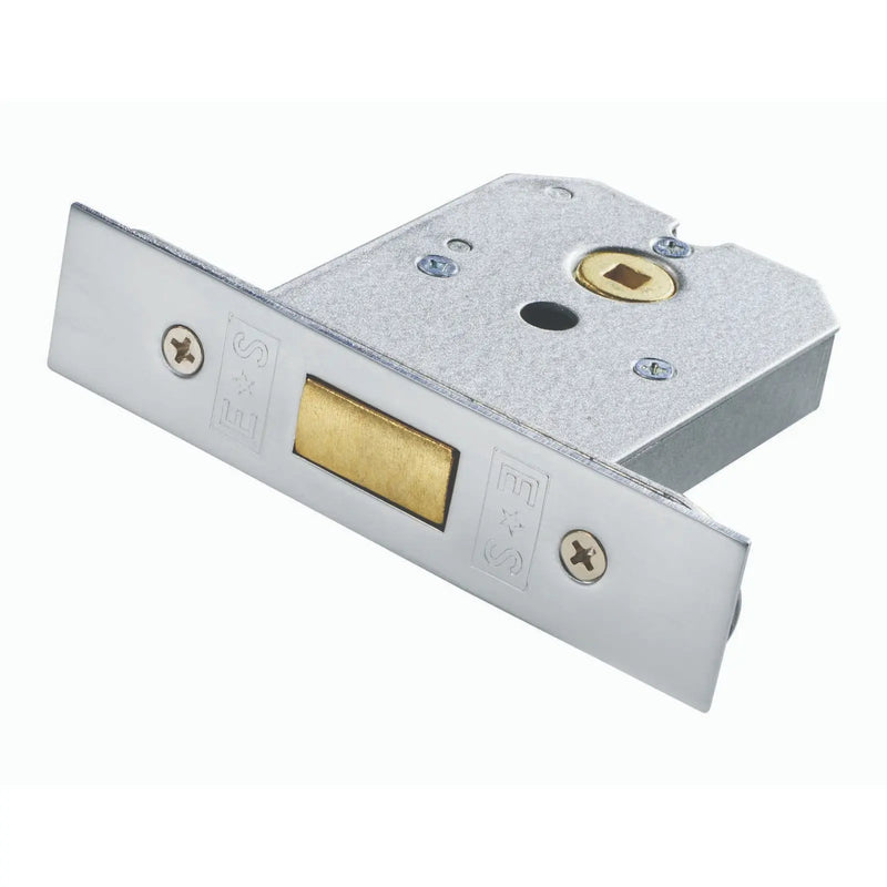 Flat Dead 76Mm - Satin Chrome