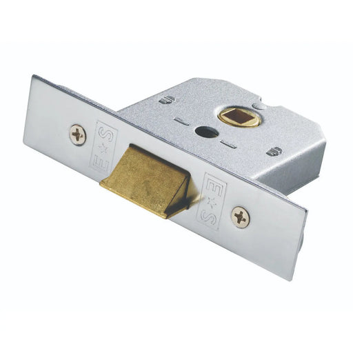Flat Latch 64Mm - Satin Chrome
