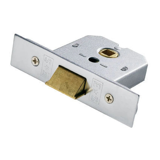 Flat Latch 76Mm - Satin Chrome