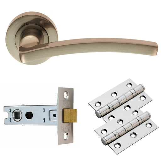 Tavira Door Pack - Satin Nickel