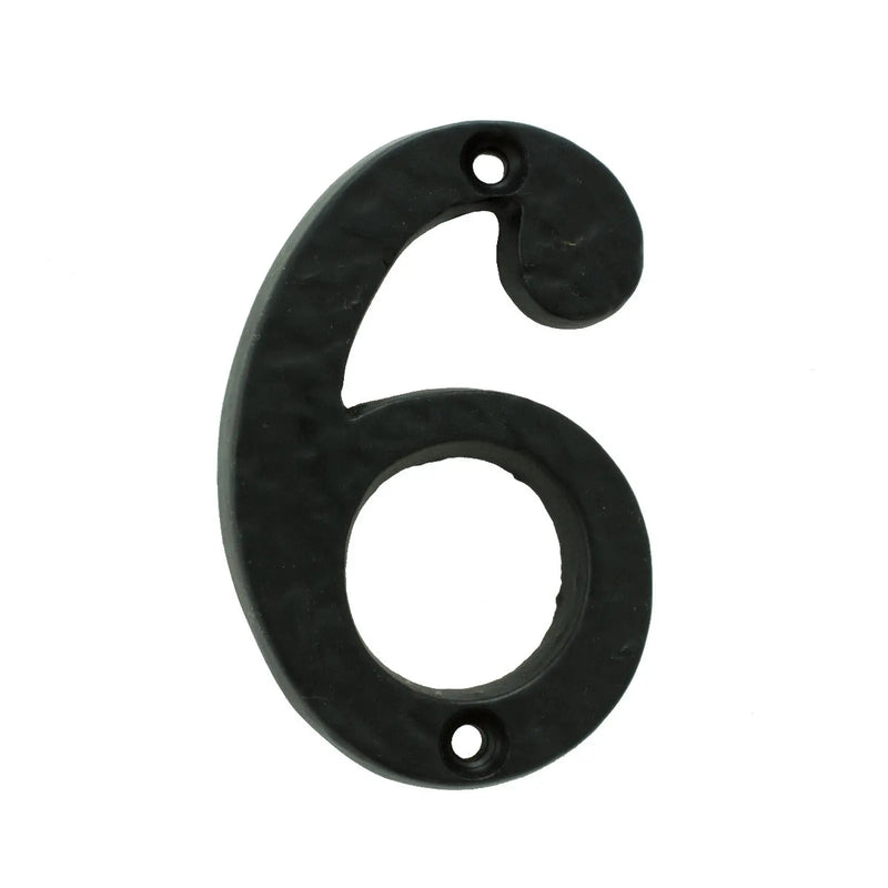 Numeral Face Fix (No 6/9) - Black Antique 76MM