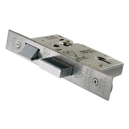 Stax 76Mm Bs Sashlock - 5 Lever - Square - Satin Stainless Steel