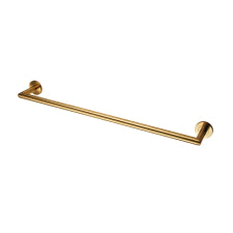 Mitred Towel Rail - 600Mm C/C - Concealed Fix - Satin PVD