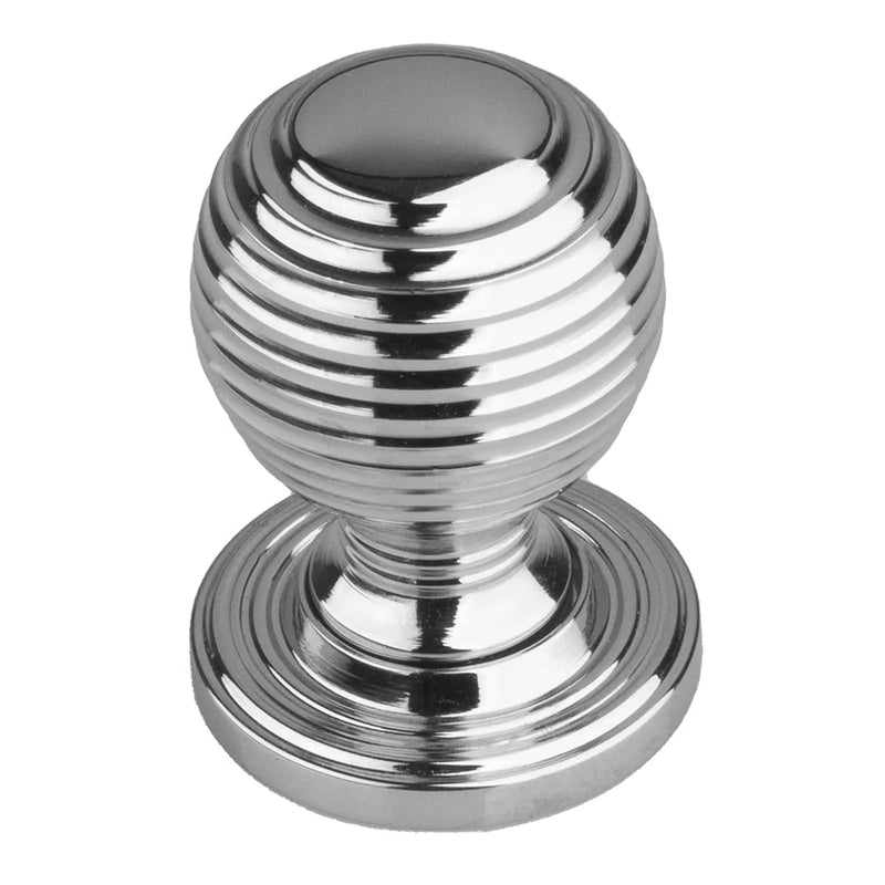 Queen Anne Knob 22Mm - Polished Chrome 25 ( 22.5 )