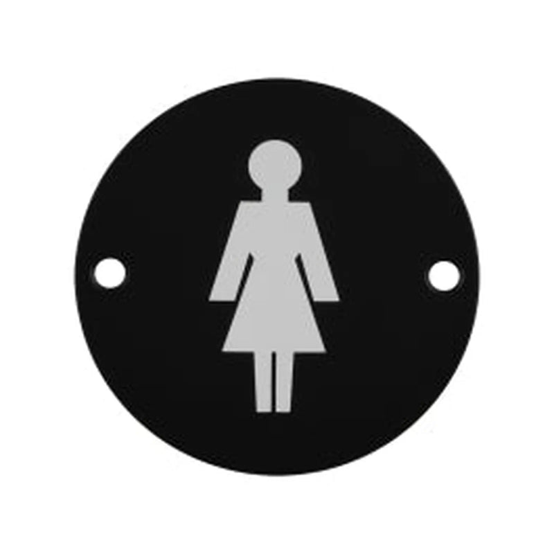 Stax 76Mm Sign - Female - Face Fix - Matt Black