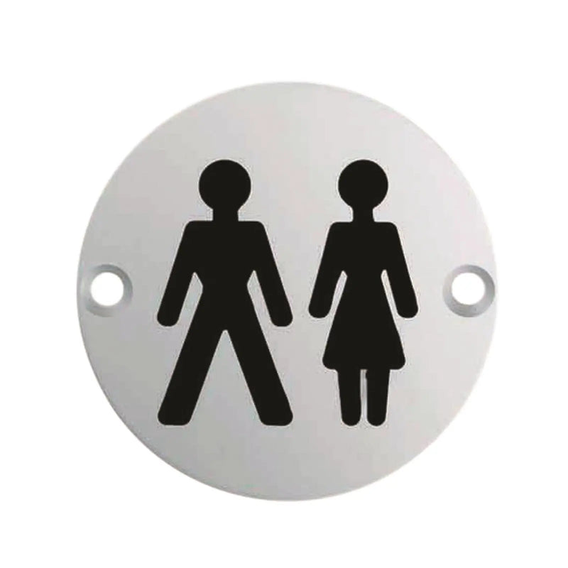 Stax 76Mm Sign - Unisex - Face Fix - Satin Stainless Steel