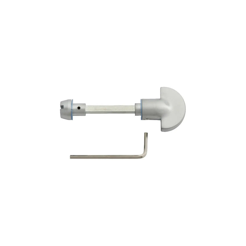 Stax Turn & Release For Bathroom (4.9 X 67Mm Spindle) To Suit 35-45Mm Doors - Satin Chrome