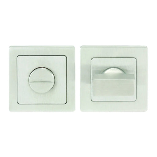 Stax Turn & Release - 5Mm Spindle - Push-On Square Rose - Satin Stainless Steel