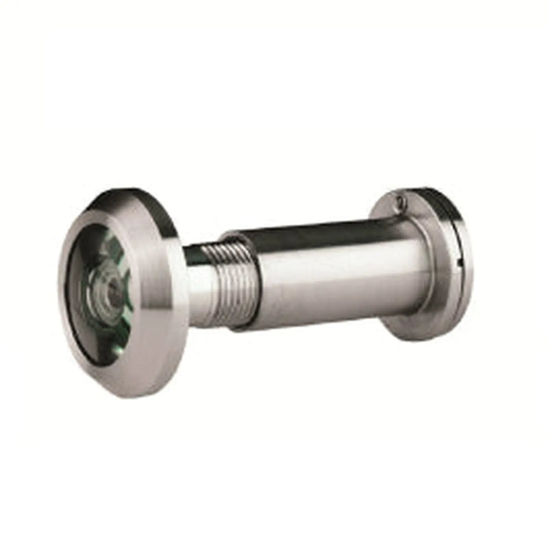 Door Viewer - 180 Degree - Crystal Lens - Satin Stainless Steel