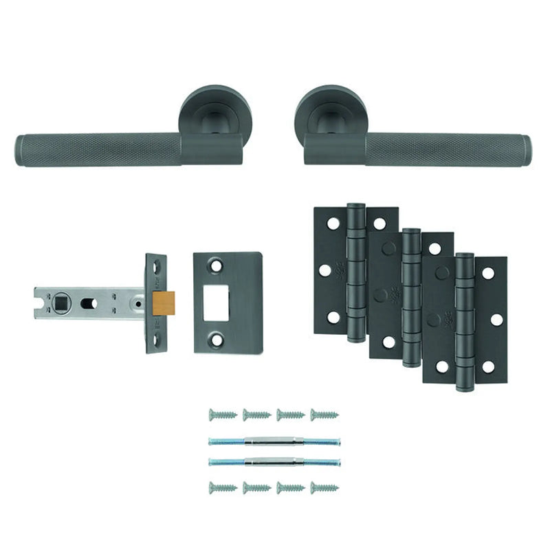 Lagos Latch Pack - Ultimate Door Pack - Anthracite