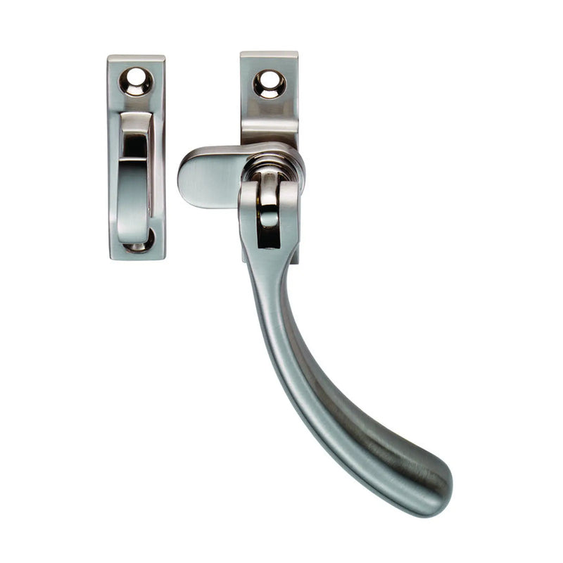 Bulb End Casement Fastener (Suitable For Weather Stripped Windows) Satin Nickel - Satin Nickel 98MM