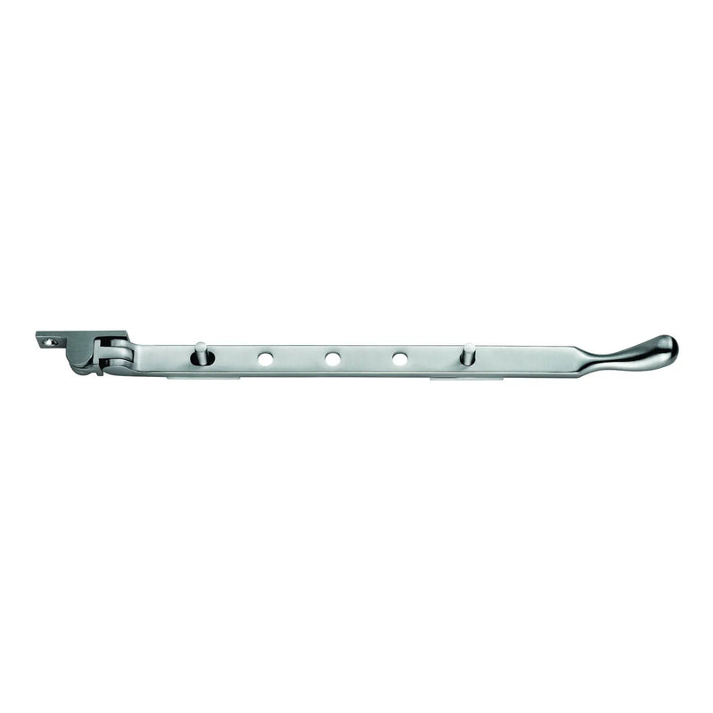 Stax 318Mm Bulb End Casement Stay - Satin Chrome 305MM