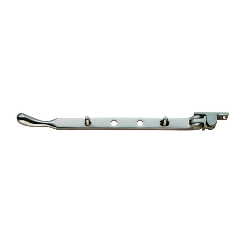 Stax 270Mm Bulb End Casement Stay - Satin Nickel 253MM