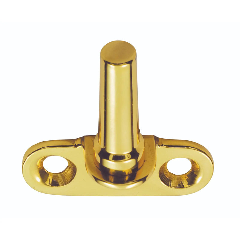 Pin For Flush Fitting Sash - Polished Brass