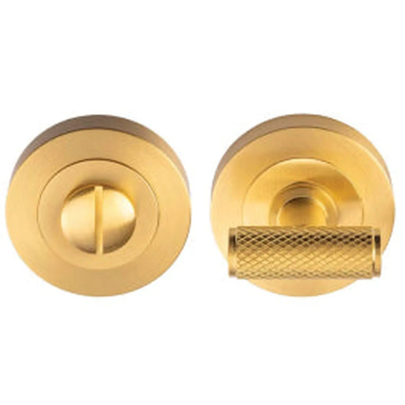 Syntax Turn & Release On Concealed Fix Round Rose - Satin Brass