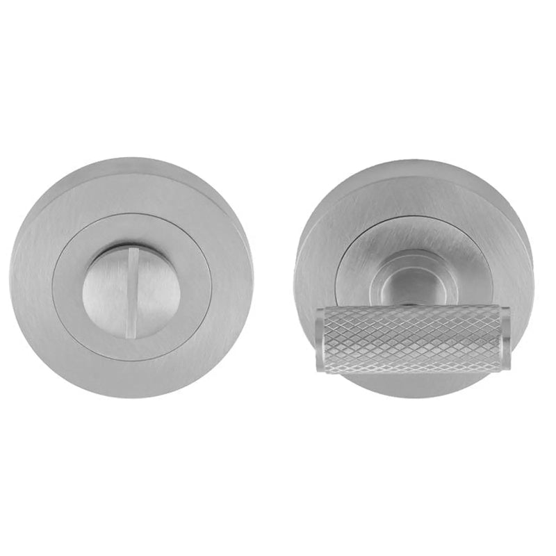 Syntax Turn & Release On Concealed Fix Round Rose - Satin Chrome