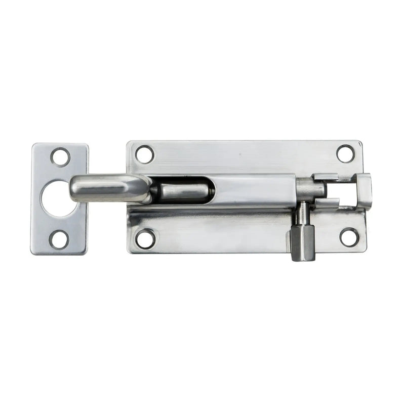 Stax 80 X 38Mm Cranked Barrel Bolt - Bright Stainless Steel