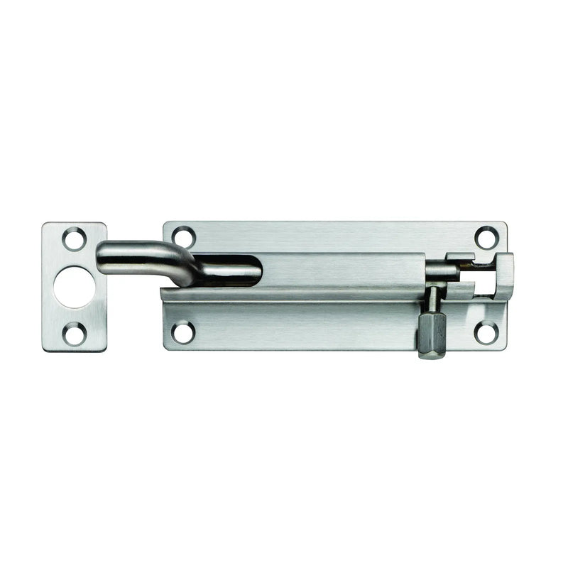 Stax 80 X 38Mm Cranked Barrel Bolt - Satin Stainless Steel
