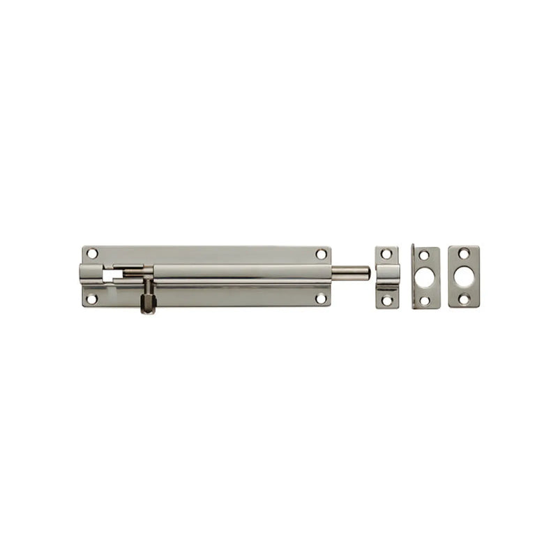 Stax 150 X 38Mm Straight Barrel Bolt - Bright Stainless Steel