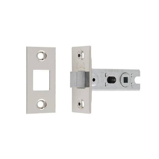 Stax 64Mm Bolt-Through Tubular Deadbolt - 5Mm Follower - Square - Retail Pack - Polished Nickel