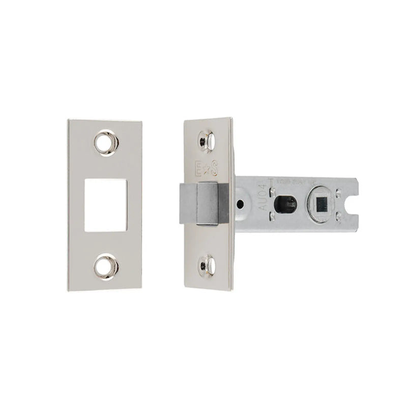 Stax 64Mm Bolt-Through Tubular Deadbolt - 5Mm Follower - Square - Retail Pack - Polished Nickel