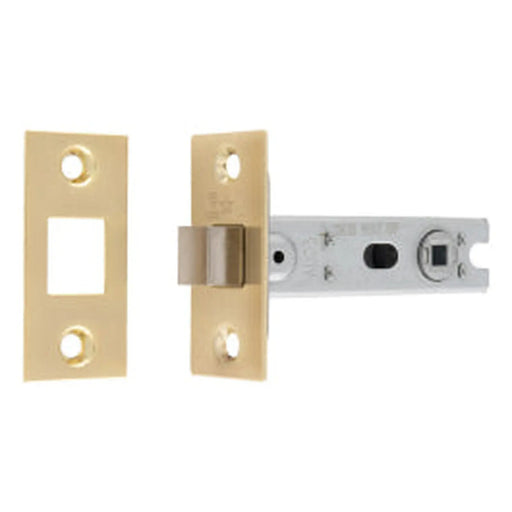Stax 76Mm Bolt-Through Tubular Deadbolt - 5Mm Follower - Square - Satin Brass