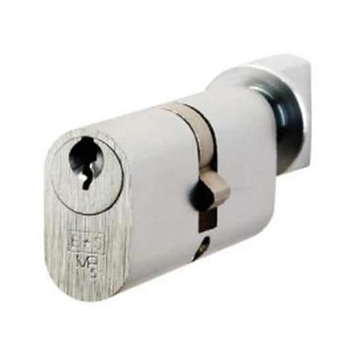Mp5 70Mm Oval Cylinder & Turn - Ktd - (Architectural) - Satin Chrome