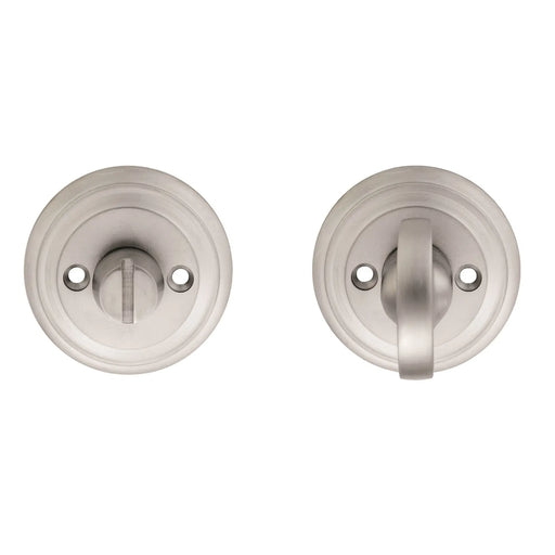 Stax Turn & Release On Round Rose (4.9 X 67Mm Spindle) - (Face Fix) - Satin Chrome 55MM