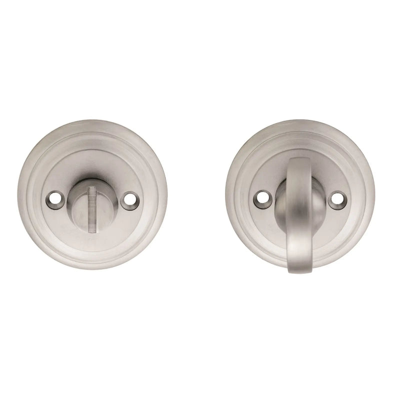Stax Turn & Release On Round Rose (4.9 X 67Mm Spindle) - (Face Fix) - Satin Chrome 55MM