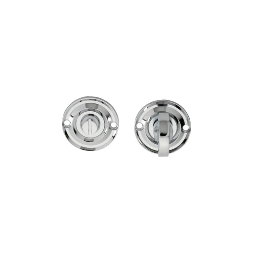 Stax Turn & Release On Round Rose Small (4.9 X 67Mm Spindle) - (Face Fix) - Polished Chrome 42MM