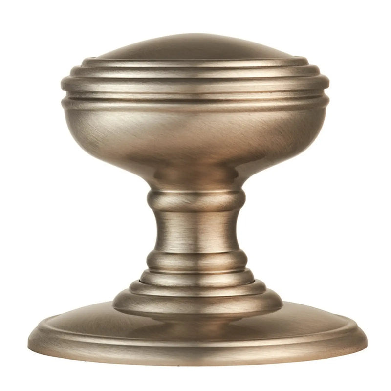 Plain Knob (Concealed Fix) C/W Locating Washer - Satin Nickel 70MM