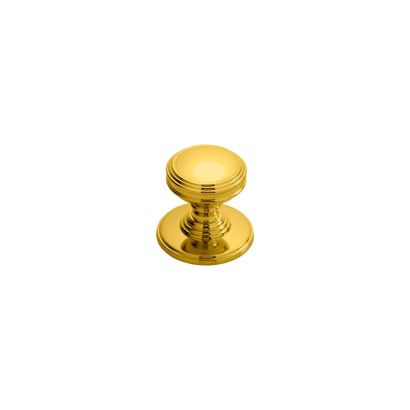 Plain Knob 25Mm - Polished Brass 32 ( 26 )