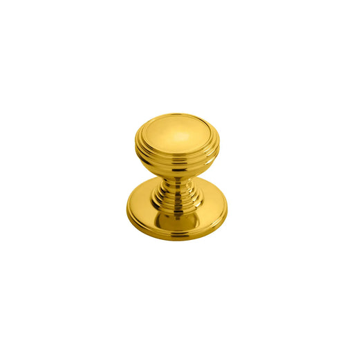 Plain Knob 30Mm - Polished Brass 38 ( 31 )