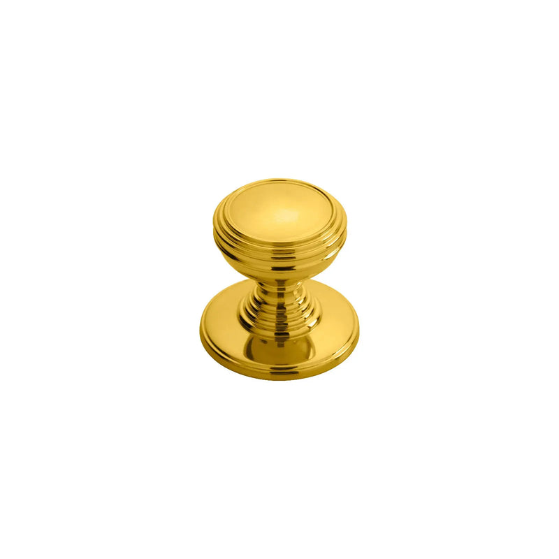Plain Knob 30Mm - Polished Brass 38 ( 31 )