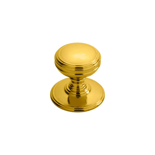 Plain Knob 38Mm - Polished Brass 46 ( 37.5 )