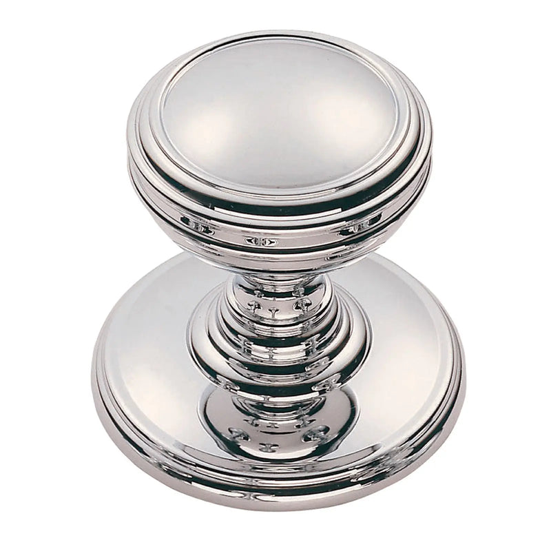 Plain Knob 38Mm - Polished Chrome 46 ( 37.5 )