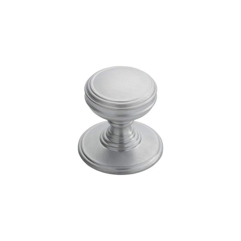 Plain Knob 38Mm - Satin Chrome 46 ( 37.5 )