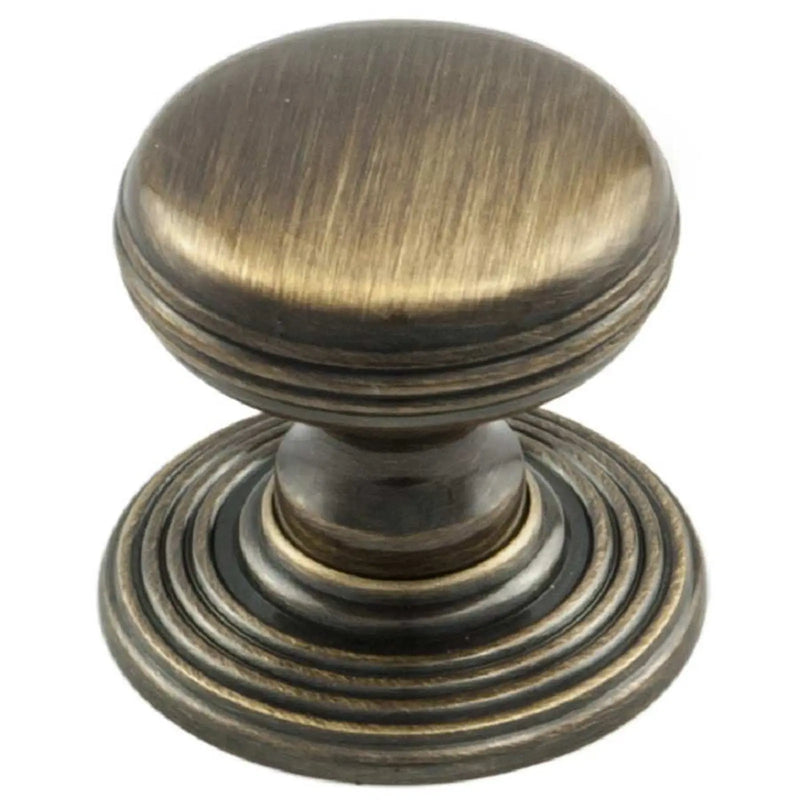 Ringed Knob 35Mm - Florentine Bronze 40 ( 35 )