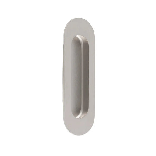Stax 120 X 40Mm - Flush Pull - Oval - Satin Stainless Steel