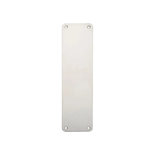 Stax 300 X 75Mm - Finger Plate - Plain. - Bright Stainless Steel
