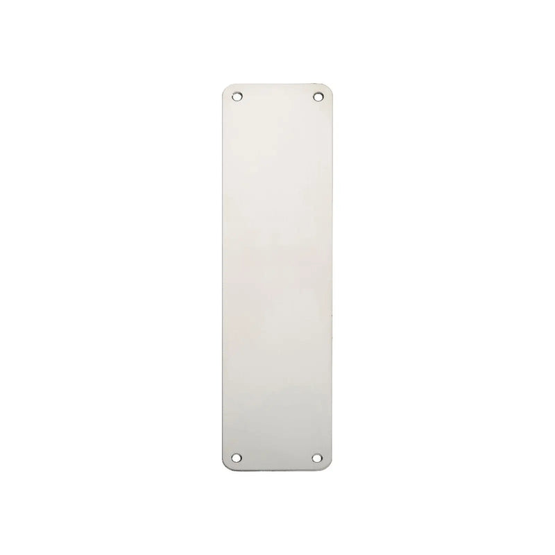 Stax 300 X 75Mm - Finger Plate - Plain. - Bright Stainless Steel