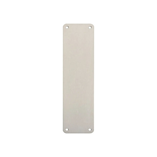 Stax 300 X 75Mm - Finger Plate - Plain - Satin Stainless Steel
