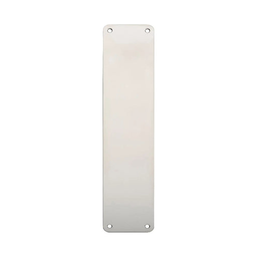 Stax 350 X 75Mm - Finger Plate - Plain - Bright Stainless Steel