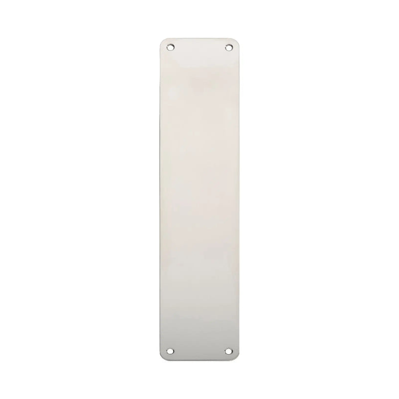 Stax 350 X 75Mm - Finger Plate - Plain - Bright Stainless Steel