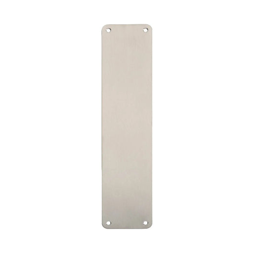 Stax 350 X 75Mm - Finger Plate - Plain - Satin Stainless Steel