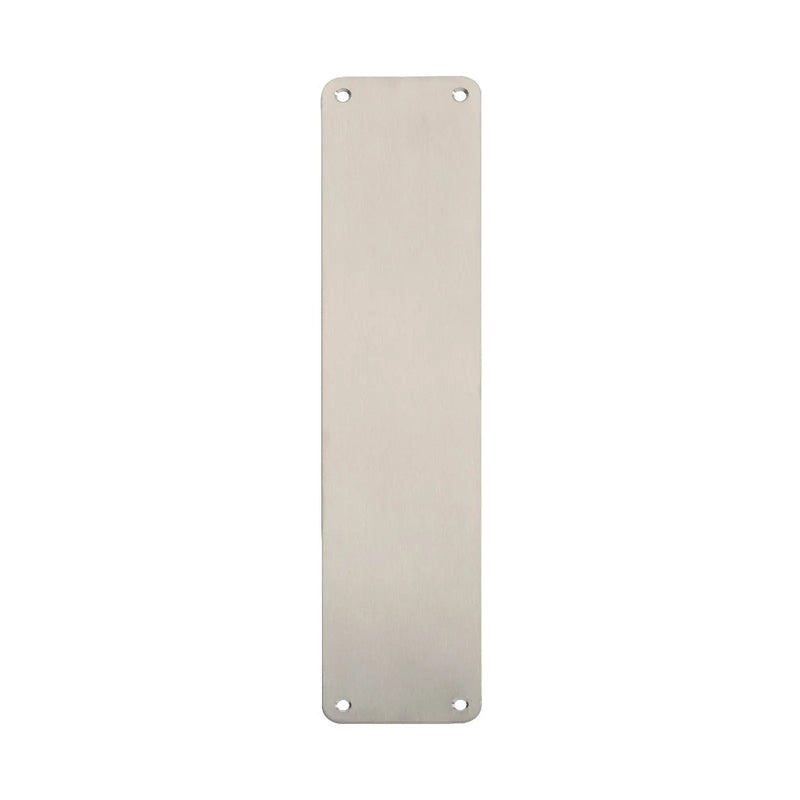 Stax 350 X 75Mm - Finger Plate - Plain - Satin Stainless Steel