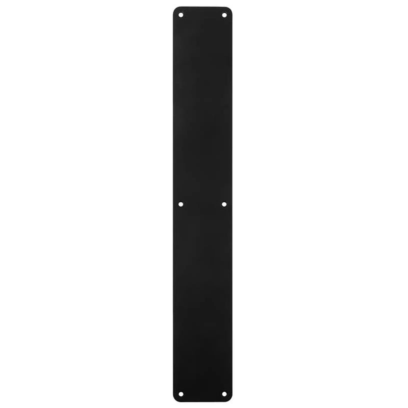 Stax 500 X 75Mm - Finger Plate - Plain - Matt Black