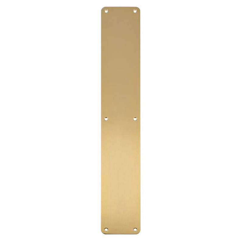 Stax 500 X 75Mm - Finger Plate - Plain - Satin PVD